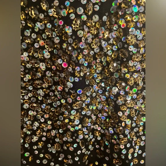 Black Sequin Homecoming or Prom Dress - Size 12 - Picture 4 of 7